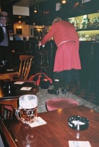 The Old Woman preparing for the Doctor's cure