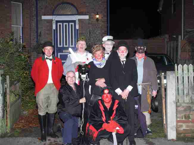The Gang ready to set out the the Saracen's Head The Gang ready to set out the the Saracen's Head