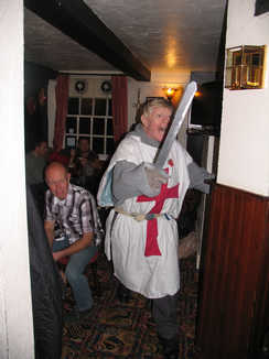 King George comes into the Saddler's King George comes into the Saddler's