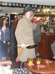 And in comes that Beelzebub and inside goes one suitabe drink (photo: Trevor Johnson)