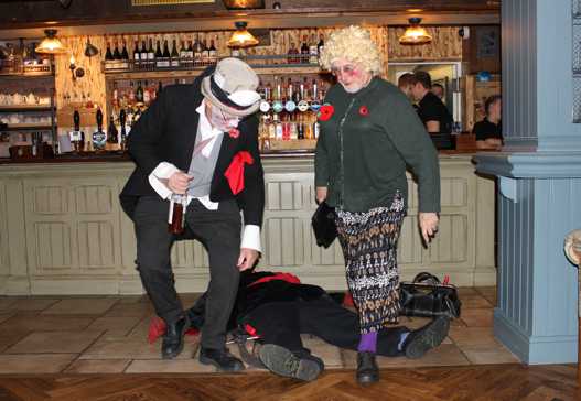 The Old Women helping the Doctor with the cure. (Photo: Duncan Broomhead) The Old Women helping the Doctor with the cure. (Photo: Duncan Broomhead)